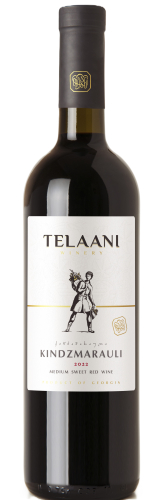 Киндзмараули т.м.Телаани красное п/сладкое 0,75л. Вино Грузия