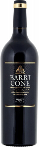 Барриконе Примитиво 1,5л сухое красное. Вино Италия