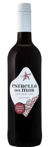 Эстрелья Дель Мар красное п/сладкое 0,75л. Вино Испания (Чили)