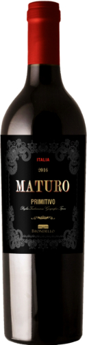 Матуро Примитиво Кастеллани Бронделло красное п/сухое 0,75л. Вино Италия