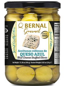 Оливки фаршированные сыром Bemal с/к, 436г