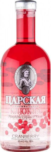 Царская Оригинальная Клюквенная (красная) 0,5л Настойка горькая Россия