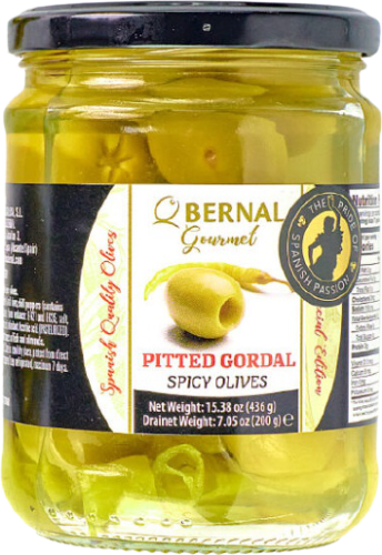 Оливки GORDAL RELLENAS DE GUINDILLA фарш. острым перчиком 436г