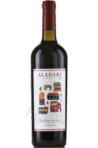 Алазанская долина т.м.Аладари красное п/сладкое 0,75л. Вино Грузия
