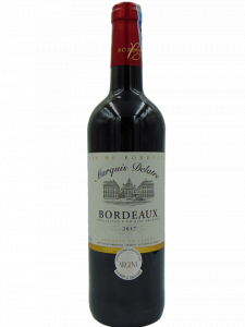 Маркиз Делатр Бордо красное сухое 0,75л. Вино Франция