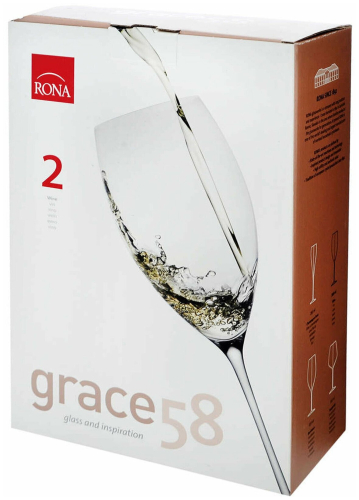 Набор бокалов для вина 580мл Grace (2шт) арт.6835/0/580
