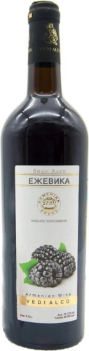 Веди Алко Ежевика красное п/сладкое 0,75л. Вино плодовое Армения