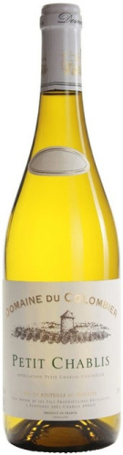 Пти Шабли Домен дю Коломбье белое сухое 0,75л. Вино Франция