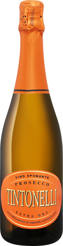 Тинтонелли Просекко Спуманте Экстра Драй белое сухое 0,75л. Игристое вино Италия