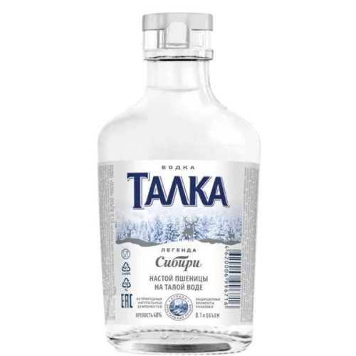 Талка 100мл Водка Россия
