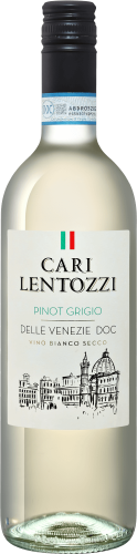 Кари Лентоцци Пино Гриджио делле Венеция белое сухое. 0,75л Вино Италия
