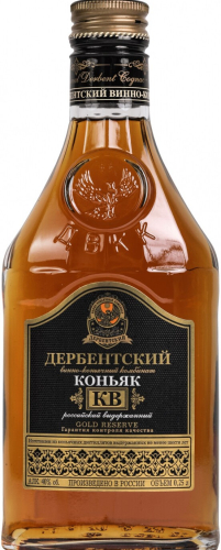 Российский коньяк выдержанный "КВ" 40% 0,25л фл. /ДВКК/ Коньяк Россия