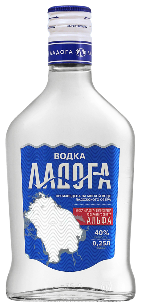 Ладога 0,25л Водка Россия