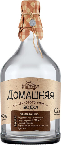 Питейный дом Домашняя 0,7л. Водка Россия