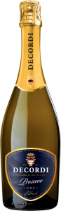 Просекко Декорди Брют белое 0,75л. Игристое вино Италия