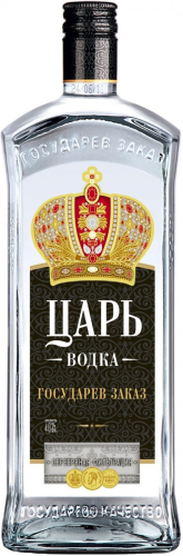 Царь 0,5л. Водка Россия