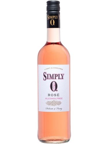 Безалкогольное розовое сладкое Симпли 0 0,75л. Вино Германия
