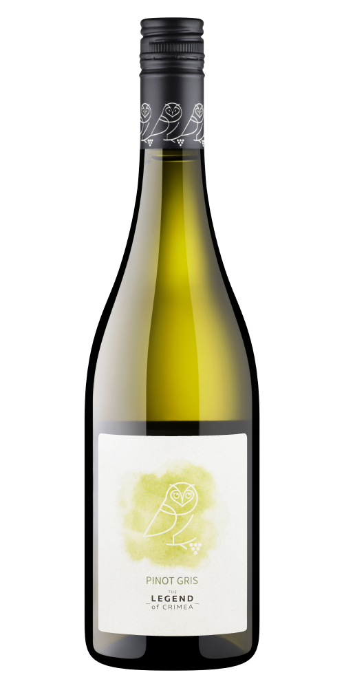 Пино Гри. Легенда Крыма белое сухое 0,75л. Вино Россия