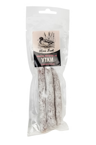 Колбаски сыровяленные категории А "Mini Fuet колбаски Охота из утки" 80г