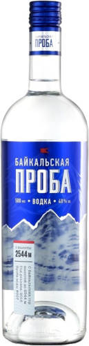 Байкальская Проба 0,5л Водка Россия