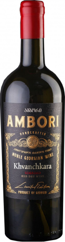 Хванчкара красное п/сладкое (Амбори)  0,75л. Вино Грузия