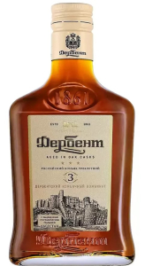 Российский &quot;3х-летний Дербент&quot; 0,25л фл. /Дербент/ Коньяк Россия