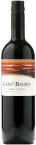 Каса де Барро Мерло красное сухое 0,75л. Вино Чили