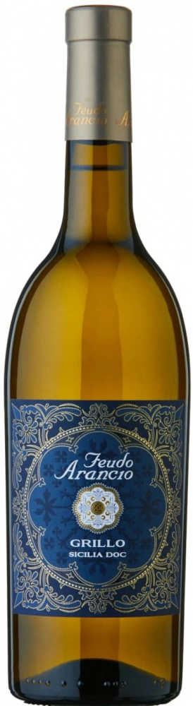 Сицилия Феудо Аранчо Грилло белое сухое 0,75л. Вино Италия