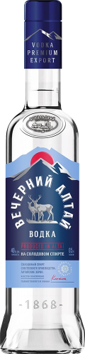 Вечерний Алтай 0,5л. Водка Россия