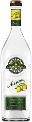 Зеленая Марка Лимонная 0,5л Настойка сладкая Россия