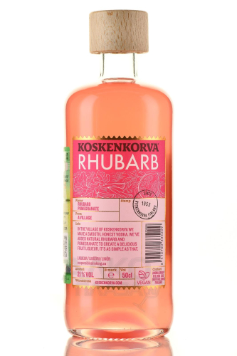 Коскенкорва со вкусом ревеня и граната 0,5л. Ликер десертный Финляндия