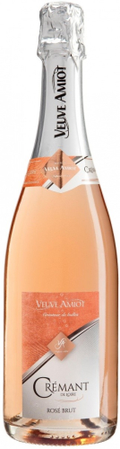 Креман де Луар. Вёв Амьо. Брют Розе розовое брют 0,75л. Вино Игристое Франция