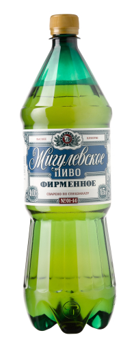 Пиво Жигулевское Фирменное светлое фильтр. пастер 1,5л пэт. Россия