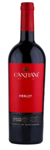 Кантиани Мерло красное сухое 0,75л. Вино Россия (Дагестан)