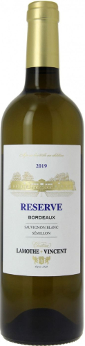 Шато Ламот-Вансан Резерв Совиньон Блан Семильон АОС 0,75л белое сухое. Вино Франция
