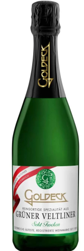 Гольдек Грюнер Вельтлинер Трокен белое сухое  0,75л. Игристое Вино Австрия