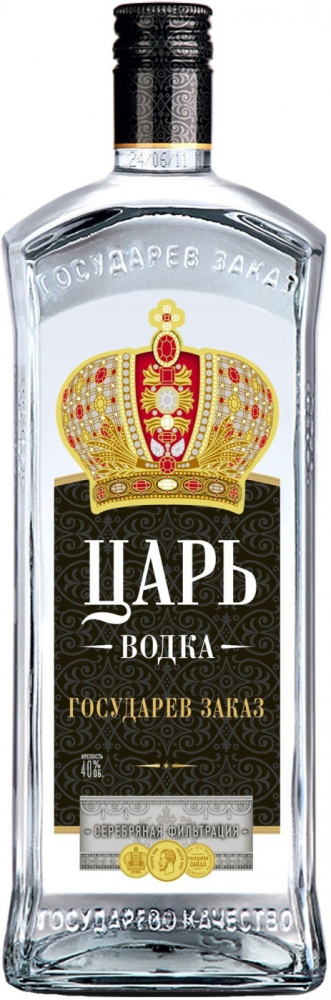 Царь 0,5л. Водка Россия