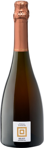 Кубань. Таманский полуостров "Шато Тамань Селект Блан" п/сладкое белое 0.75л Игристое Вино Россия