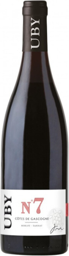 Юби № 7 Мерло-Танна красное сухое 0,75л. Вино Франция