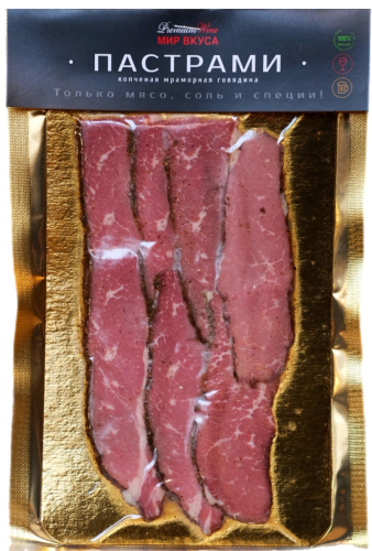 Мясное изделие Пастрами с/к т.м. &quot;Соль Дым ПереЦ&quot; 50г