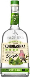 Коноплянка Заповедная на березовом соке 0,5л Водка Беларусь