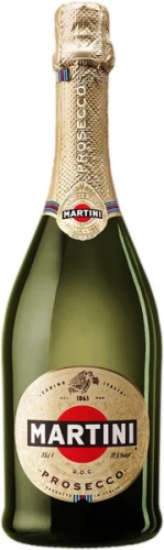 Мартини Просекко сухое белое 0,75л. Игристое вино Италия