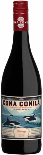 Вестерн Кейп. Кона Конила. Пинотаж красное сухое 0,75л. Вино ЮАР