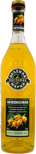 Зеленая Марка Облепиховая 0,5л Настойка сладкая Россия