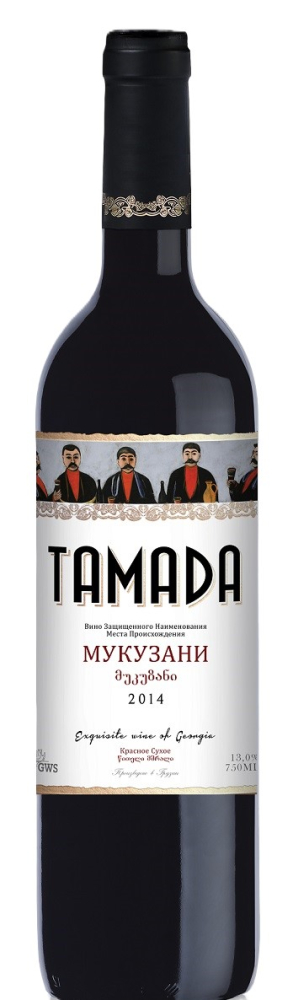 Тамада Мукузани красное сухое 0,75л. Вино Грузия
