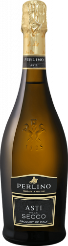 Асти Секко Перлино белое сухое 0,75л Игристое. Вино Италия