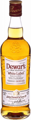 Дюарс Белая Этикетка 0,5л. Виски Великобритания