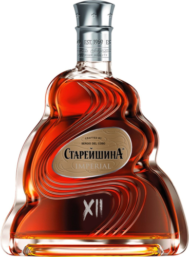 Старейшина Империал КС выдержанный 12 лет 0,5л Коньяк Россия