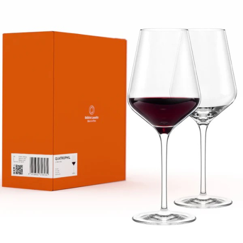 Набор бокалов для красного вина Quatrophil Red Wine 2 шт 570мл. Германия