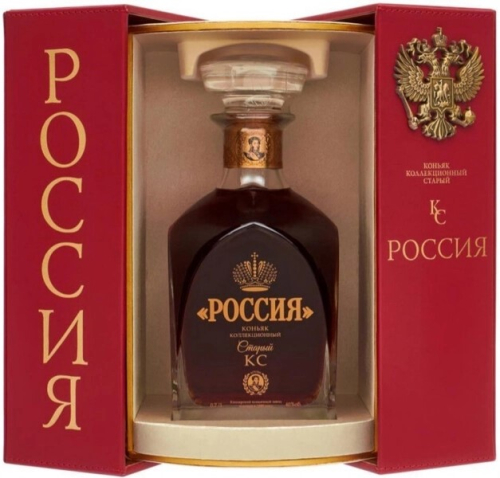 Россия КС коллекционный 0,7л. Коньяк (АО ККЗ). Россия